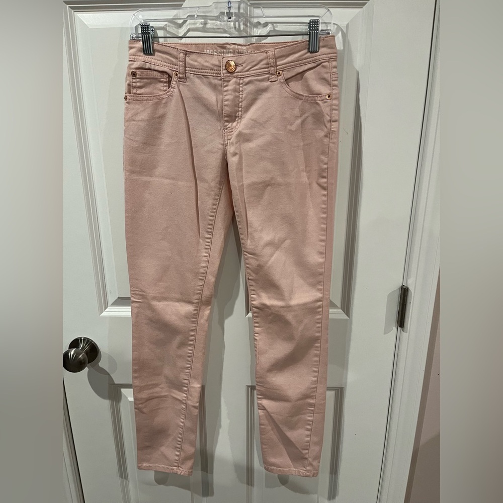 Mossimo Pink Skinny Jeans Size 6/7
